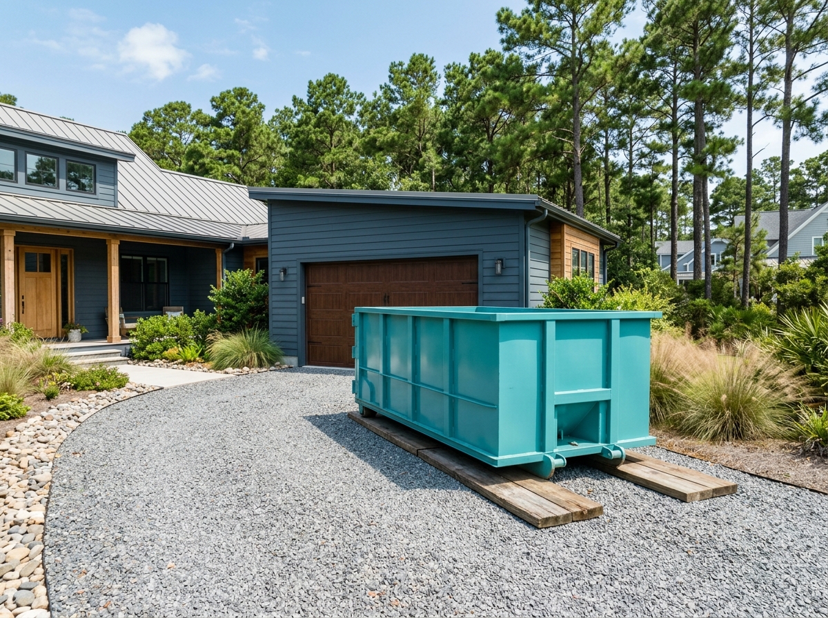 15 Yard Roll-Off Container